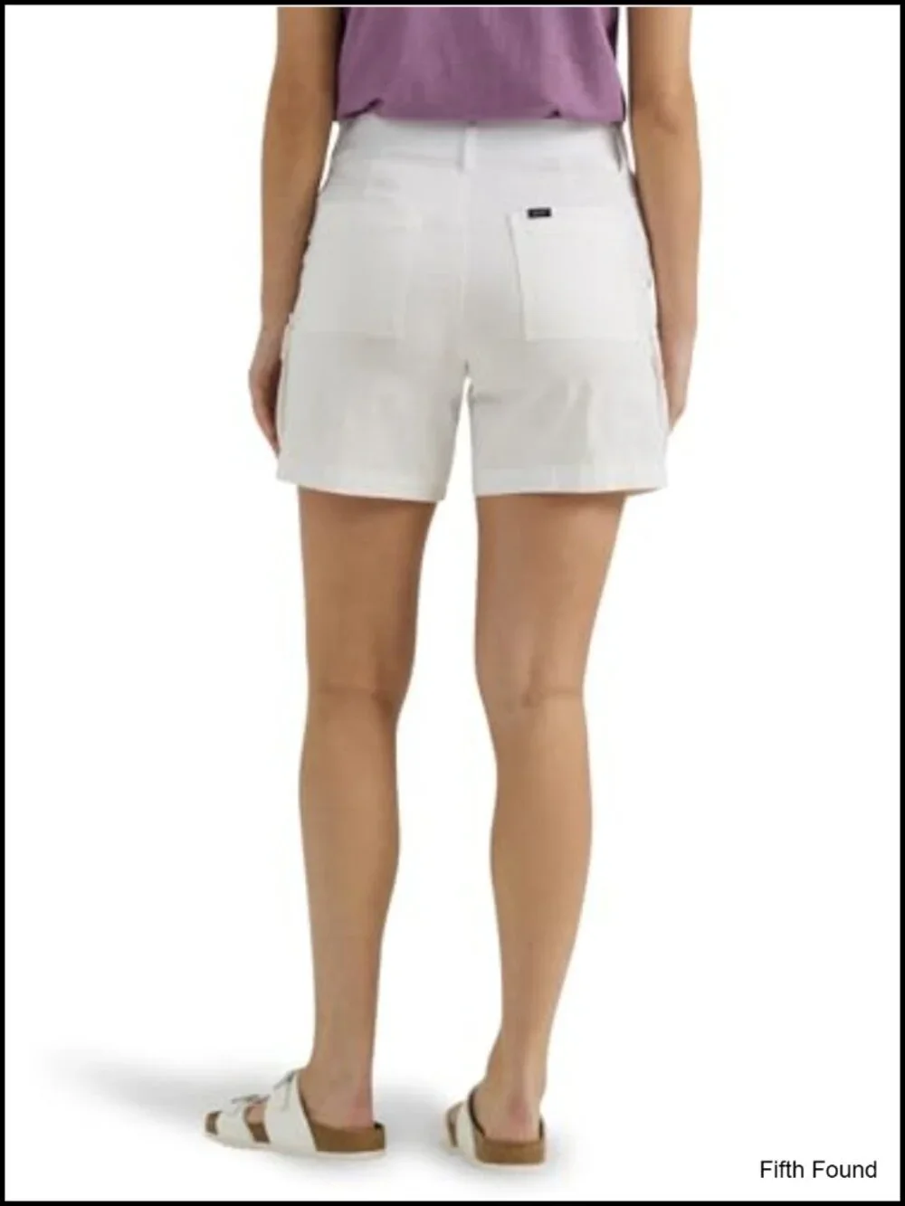 Women's Relaxed Fit Cargo Shorts with Flex Waistband